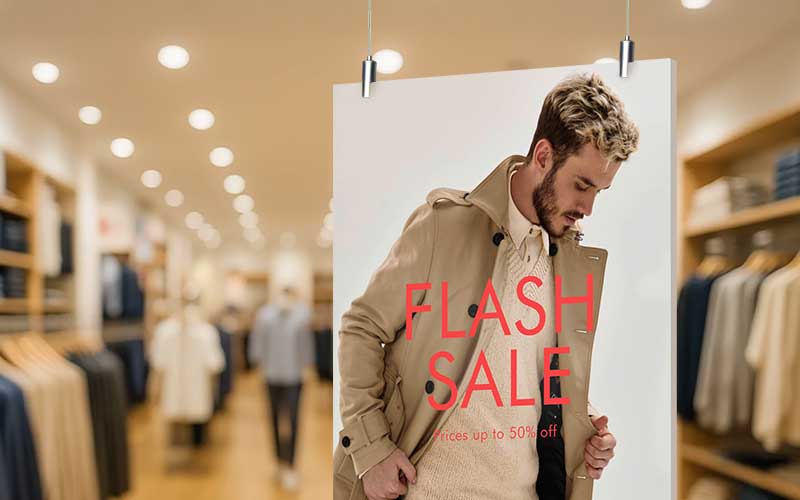 Hanging sign panels