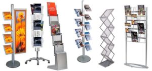Choosing the perfect leaflet rack or brochure stand