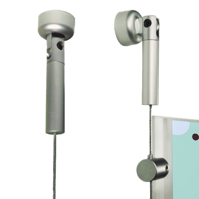 Fittings for cable display systems