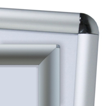 Great value rounded safety cornered snap frames from Sign Holders