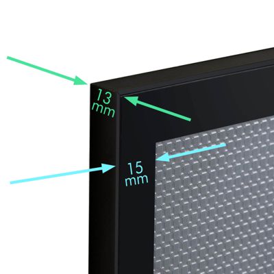 Black frame dimensions