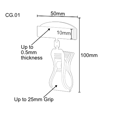 POP Clip Card Gripper