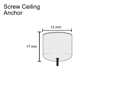 SCREW CEILING ANCHOR