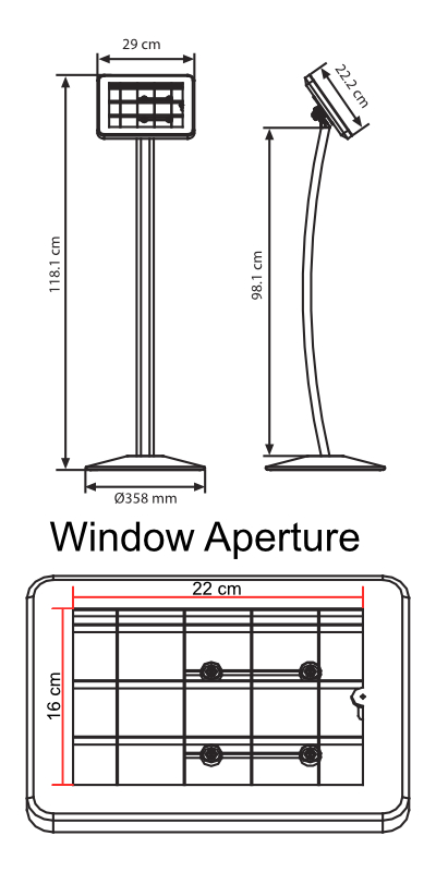 Curved Ipad Stand