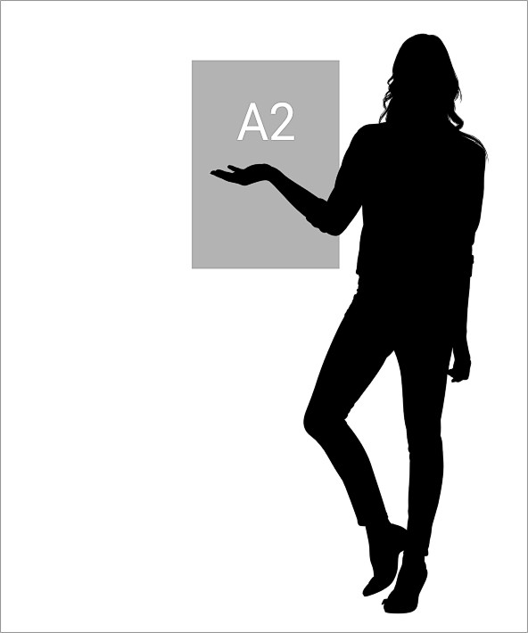 A2 sales print size