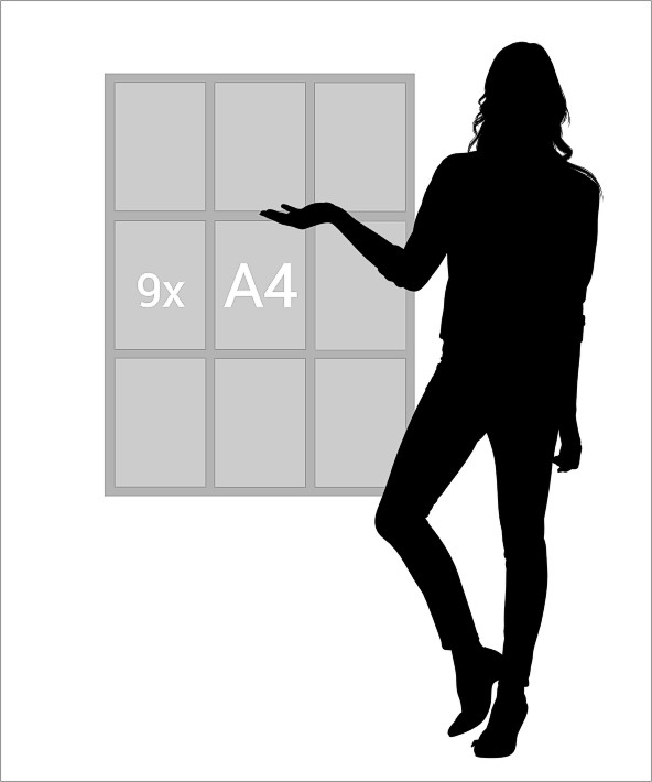 Paper size guide Interactive paper size diagram